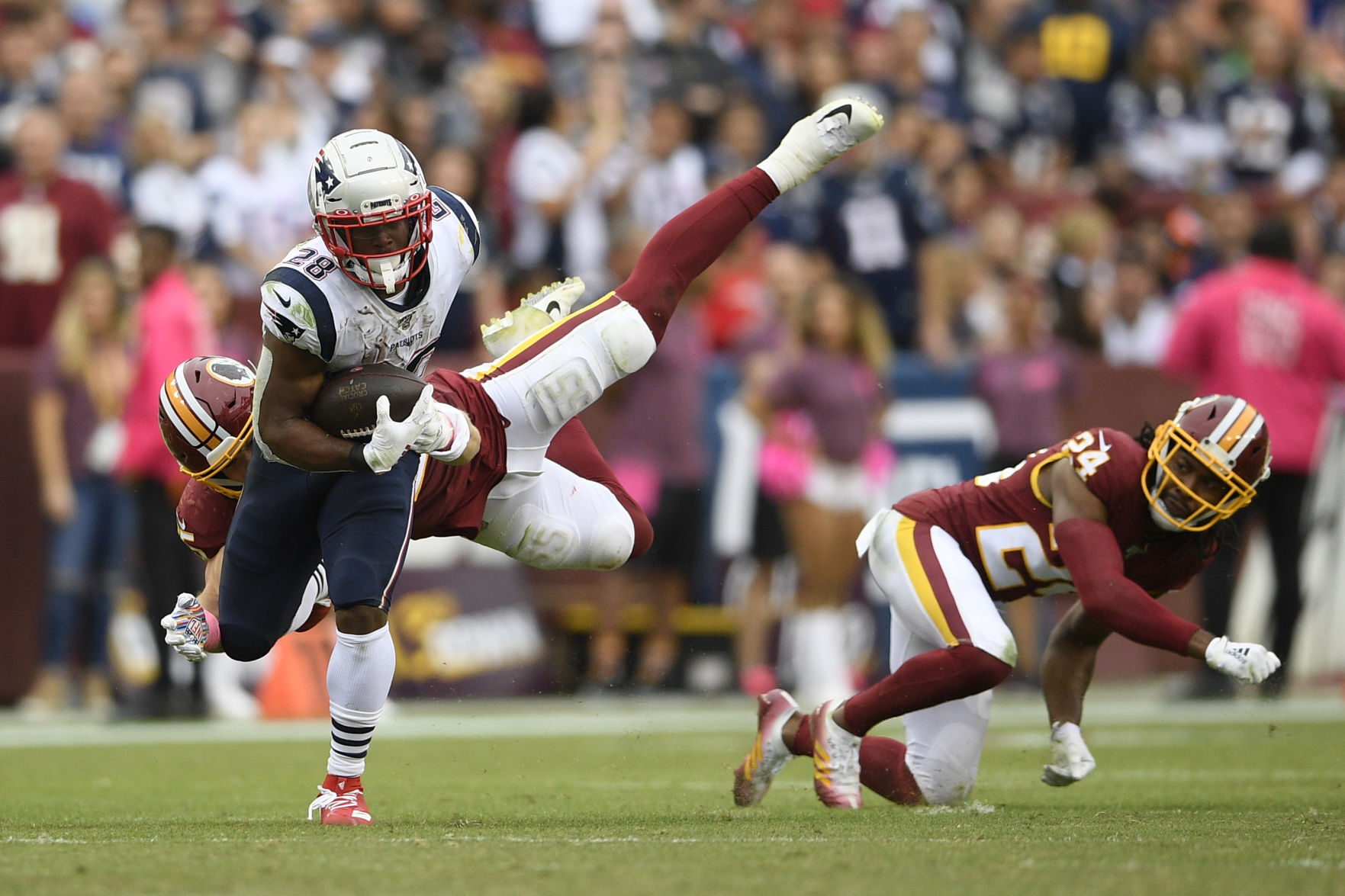 Patriots Redskins Football